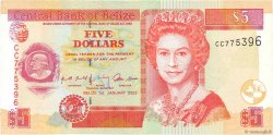 5 Dollars BELICE  2002 P.61b EBC