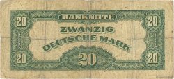 20 Deutsche Mark GERMAN FEDERAL REPUBLIC  1948 P.06a q.MB