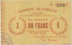 1 Franc FRANCE regionalismo y varios  1915 JP.02-0984 MBC