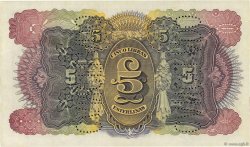 5 Libras Annulé MOZAMBICO Beira 1934 P.R32 AU
