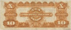 10 Pesos PHILIPPINES  1924 P.071 F+