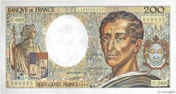 200 Francs MONTESQUIEU FRANCIA  1988 F.70.08 q.FDC