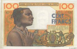 100 Francs WEST AFRICAN STATES  1961 P.101Ab XF