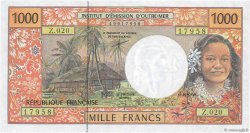 1000 Francs POLYNESIA, FRENCH OVERSEAS TERRITORIES  1996 P.02e UNC