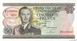50 Francs LUXEMBURGO  1972 P.55b FDC