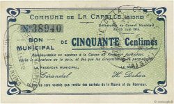 50 Centimes FRANCE regionalism and miscellaneous  1915 JP.02-0397 AU