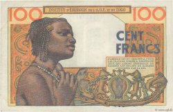 100 Francs FRENCH WEST AFRICA  1957 P.46 XF-