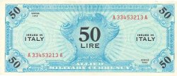 50 Lires ITALIE  1943 PM.14b