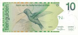 10 Gulden NETHERLANDS ANTILLES  1986 P.23a