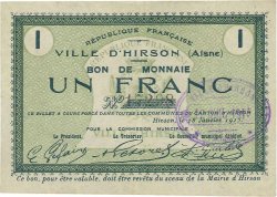 1 Franc FRANCE regionalismo e varie  1915 JP.02-1178