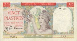 20 Piastres FRENCH INDOCHINA  1949 P.081a VF