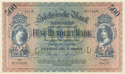 500 Mark GERMANY Dresden 1922 PS.0954a UNC