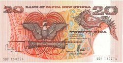 20 Kina PAPúA-NUEVA GUINEA  2000 P.10d FDC
