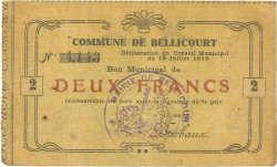 2 Francs FRANCE regionalismo y varios  1915 JP.02-0198 BC