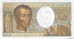 200 Francs MONTESQUIEU FRANKREICH  1987 F.70.07 VZ+
