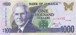 1000 Dollars JAMAIKA  2003 P.86a fST+