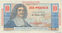 10 Francs Colbert GUADELOUPE  1946 P.32 VZ