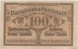 100 Mark GERMANIA Kowno 1918 P.R133 BB