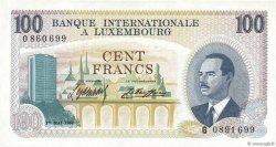 100 Francs LUSSEMBURGO  1968 P.14a AU