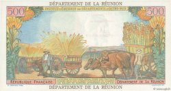 10 NF sur 500 Francs Pointe à Pitre REUNION  1971 P.54b UNC-
