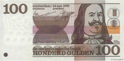 100 Gulden NETHERLANDS  1970 P.093a VF+