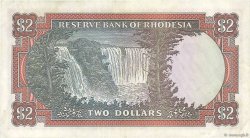 2 Dollars RHODESIA  1974 P.31h BB