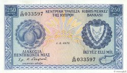 250 Mils CYPRUS  1971 P.41a UNC-