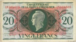 20 Francs GUADELOUPE  1944 P.28a F