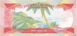 1 Dollar EAST CARIBBEAN STATES  1985 P.17d UNC