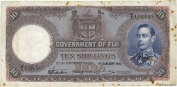 10 Shillings FIDJI  1941 P.038e