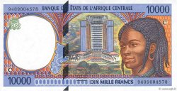 10000 Francs CENTRAL AFRICAN STATES  1994 P.105Ca XF