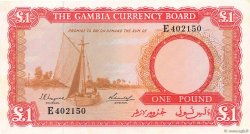 1 Pound GAMBIA  1965 P.02a q.FDC