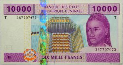 10000 Francs CENTRAL AFRICAN STATES  2002 P.110Ta UNC