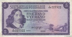 5 Rand SUDAFRICA  1967 P.111b BB