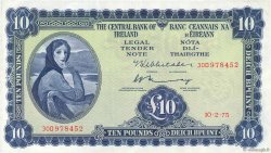 10 Pounds IRELAND REPUBLIC  1973 P.066c VF+