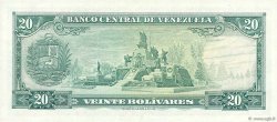 20 Bolivares VENEZUELA  1974 P.046e q.FDC