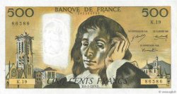 500 Francs PASCAL FRANCE  1970 F.71.05 AU-
