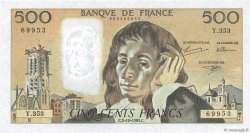 500 Francs PASCAL FRANCIA  1991 F.71.48 q.FDC