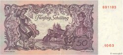 50 Schilling AUSTRIA  1951 P.130 XF
