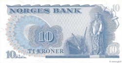 10 Kroner NORVÈGE  1976 P.36b XF