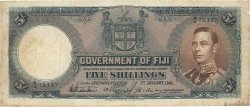 5 Shillings FIDSCHIINSELN  1941 P.037d S