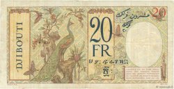 20 Francs DJIBOUTI  1936 P.07A F+