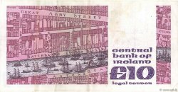 10 Pounds IRELAND REPUBLIC  1987 P.072b VF