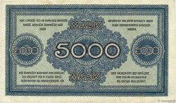 5000 Mark GERMANY Dresden 1923 PS.0957 VF+