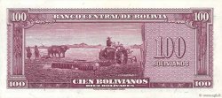 100 Bolivianos BOLIVIEN  1945 P.142 fST+
