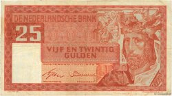 25 Gulden NETHERLANDS  1949 P.084 F+