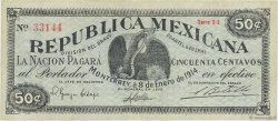 50 Centavos MEXICO Monterrey 1914 PS.0936c VF