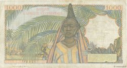 1000 Francs FRENCH WEST AFRICA  1948 P.42 MB