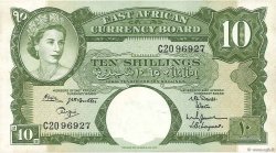 10 Shillings EAST AFRICA  1962 P.42b AU-