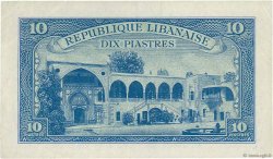 10 Piastres LEBANON  1950 P.047 XF